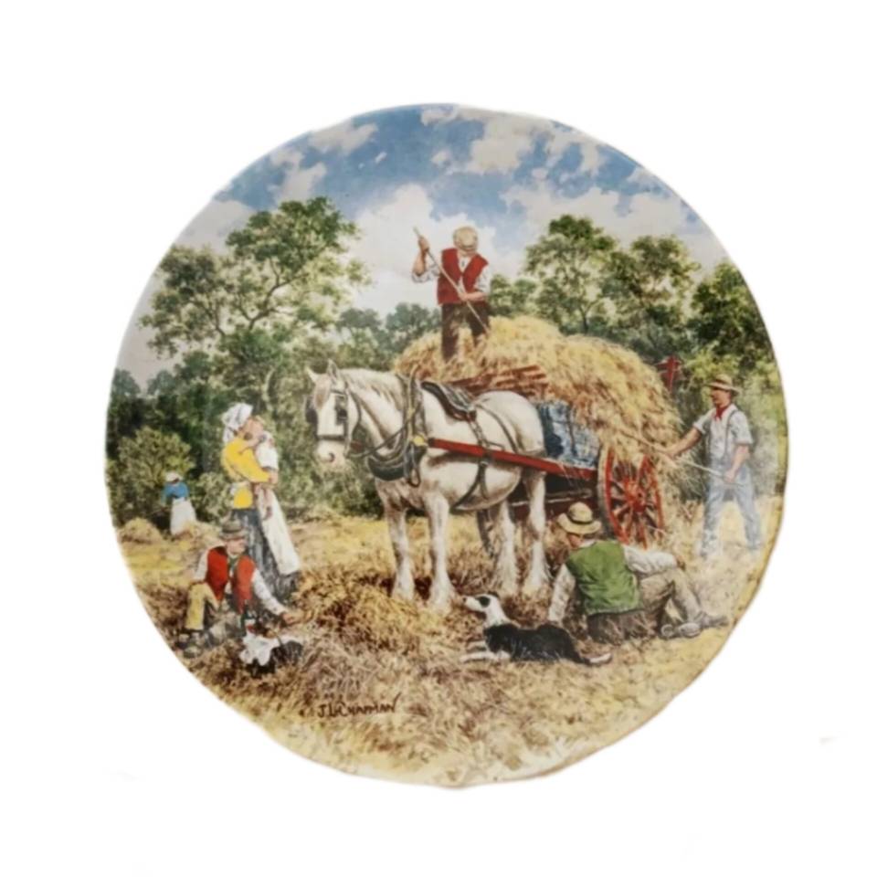 شئ وینتیج یک بشقاب دیوارکوب 